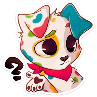 Telegram sticker 🐕 Пинто • @TgSticker
