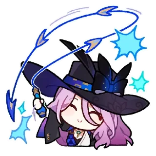 Telegram sticker 🪄 Галерея Пом-Пом: Часть III｜@honkaistarrailofficial