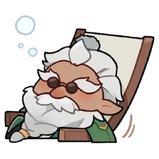 Telegram sticker 😴 Галерея Пом-Пом: Часть III｜@honkaistarrailofficial
