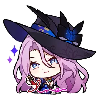 Telegram sticker ✍️ Галерея Пом-Пом: Часть III｜@honkaistarrailofficial