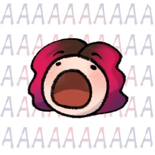 Video sticker ❗ Радужная чмоня