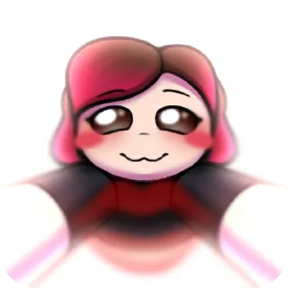 Telegram sticker 💋 Радужная чмоня