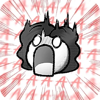 Video sticker ‼ Радужная чмоня