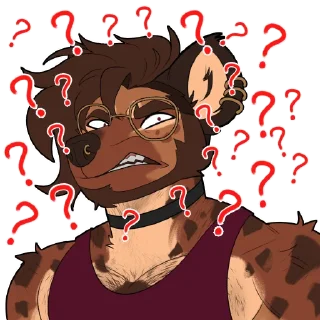 Telegram sticker ❓ Ryan Yeen