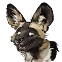Sticker 😀 Swish's African Wild Dogs