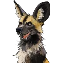Telegram sticker 👍 Swish's African Wild Dogs