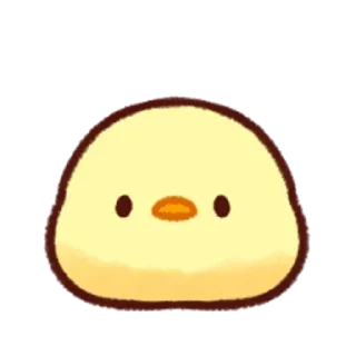 Sticker 🙂 Soft and Cute Chicks Feelings @softandqt