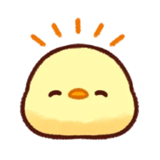 Video sticker ☺️ Soft and Cute Chicks Feelings @softandqt