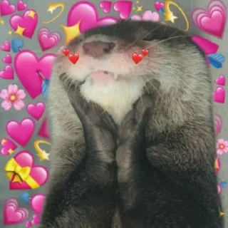 Telegram sticker ❤ пикчи 🙄