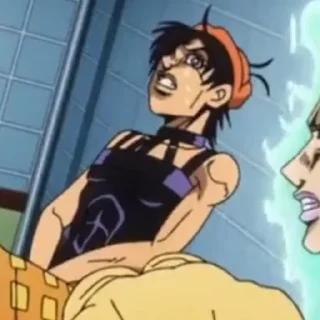Video sticker 😱 - ᗷY @ahMshY 𓉮 . Narancia Ghirga