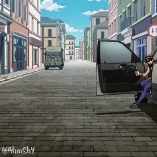 Video sticker 😓 - ᗷY @ahMshY 𓉮 . Narancia Ghirga