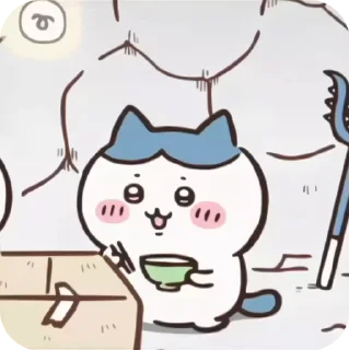 Video sticker 😋 # HACHIWARE !! :: @byakq