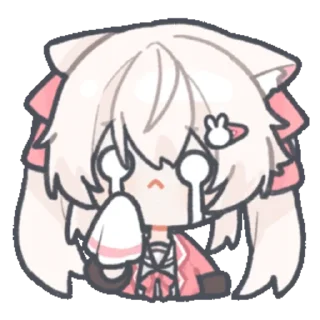 Telegram sticker 😭 明风 @zhaxia_cn