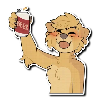 Telegram sticker 🍺 Keebs