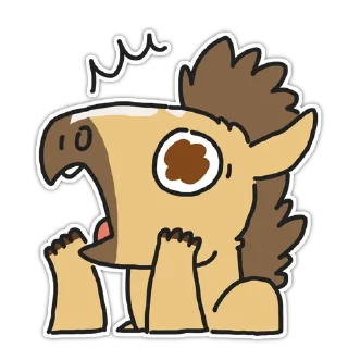 Telegram sticker 😧 Cloud