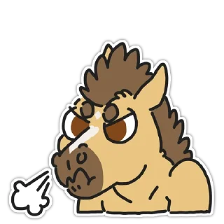 Telegram sticker 😤 Cloud