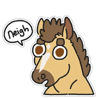 Telegram sticker 🐴 Cloud