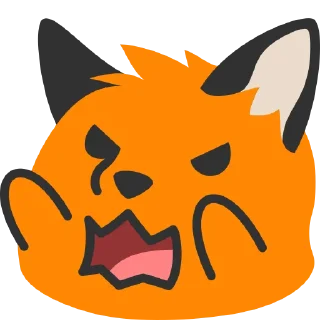 Sticker 😡 Blobfox (1)
