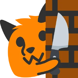 Video sticker 🔪 Blobfox (1)