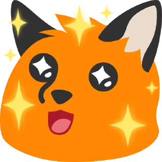 Telegram sticker ✨ Blobfox (1)