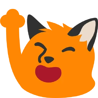 Telegram sticker 👋 Blobfox (1)
