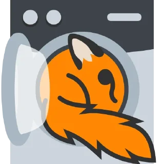 Telegram sticker 🦊 Blobfox (1)