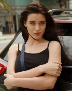 Telegram sticker 😈 LaNaRhoades By @CariceVanHouten 😈
