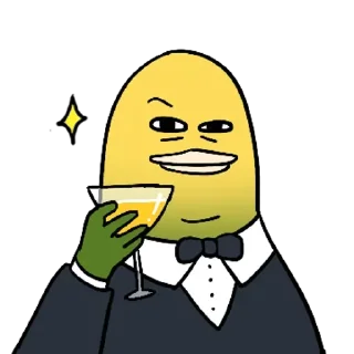 Telegram sticker 💬 투자 전문가, 껄무새 2 By @KakaoEmoticon