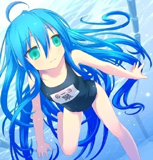 Video sticker 💙 ⌜ Izumi 💙 ⌟ ᨒ @KurumiFan ⛩️