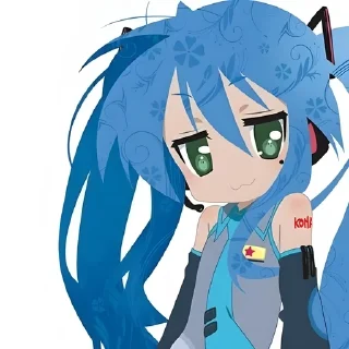 Телеграм стикер 💙 ⌜ Izumi 💙 ⌟ ᨒ @KurumiFan ⛩️