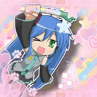 Телеграм стикер 💙 ⌜ Izumi 💙 ⌟ ᨒ @KurumiFan ⛩️