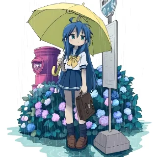 Video sticker 💙 ⌜ Izumi 💙 ⌟ ᨒ @KurumiFan ⛩️