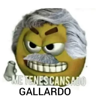 Video sticker 😤 Santi Stickers P1