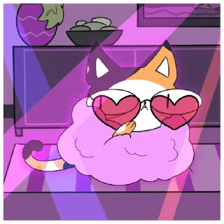 Video sticker 🎉 Кошочка @eto_krivo