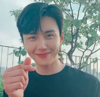 Telegram sticker ❤️ @jonafzan Kim Seon Ho 김선호 Kim Sun Ho