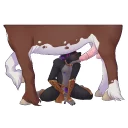 Telegram sticker 🍆 Frisky Ferals