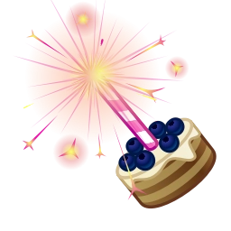 Sticker 🎁 Party Sparkler by @GiftChanges