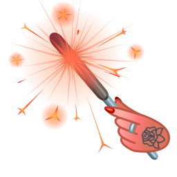 Sticker 🎁 Party Sparkler by @GiftChanges
