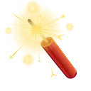 Video sticker 🎁 Party Sparkler by ...