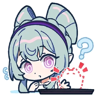 Video sticker ❓ Yumemizuki Mizuki @stickersMH