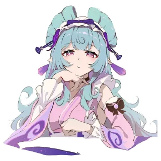 Telegram stiker 🫤 Yumemizuki Mizuki @stickersMH