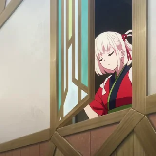 Video sticker 🍺 @HD_Stickers リコリス・リコイル Friends are thieves of time.