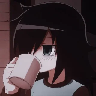 Telegram sticker 👀 Томоко @Ralzei228 :: @fStikBot