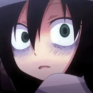 Telegram sticker 😧 Томоко @Ralzei228 :: @fStikBot