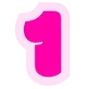 Sticker 💗 Pink Bubblegum @jojoukx