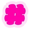 Sticker 💗 Pink Bubblegum @jojoukx