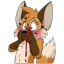 Telegram sticker 💦 Kip Fox by PacoPanda