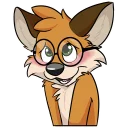 Telegram stiker ☺️ Kip Fox by PacoPanda