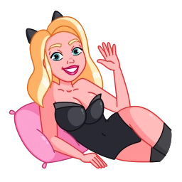 Telegram sticker 👋 -Group🥵>>>@CROCO_VIP🔞🫦🔥.