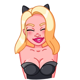 Telegram sticker ☺️ -Group🥵>>>@CROCO_VIP🔞🫦🔥.